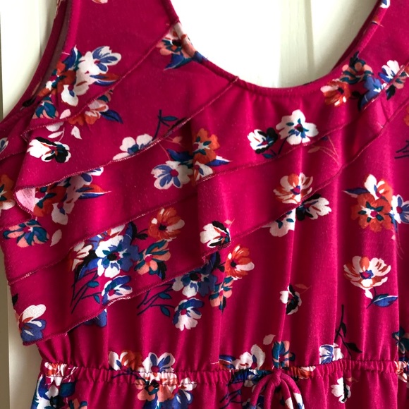 Casual Floral Pink Summer Dress - Picture 2 of 7